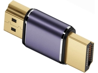 HDMI auf HDMI Verbindungsstück mit HDMI Steckern auf beiden Seiten