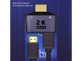 2-in-1 HDMI Splitter 2K 60 Hz 8 Gbps