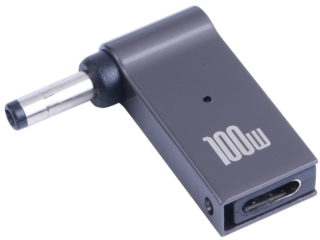 USB-C Notebook 90-Grad Netzteil Adapter DC Barrel 4.0 x 1.7mm