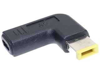 USB-C Lenovo Square Notebook 90-Grad Netzteil Adapter 65W 20V
