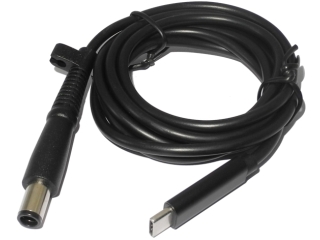 USB-C HP Notebook PD 65W Ladekabel 1.5m (7.4 x 5mm innen 0.6mm)