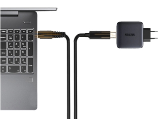 USB-C Dell Notebook PD 65W Ladekabel 1.5m (7.4 x 5mm innen 0.6mm)