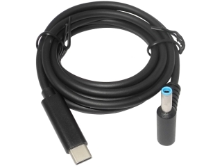 USB-C HP Notebook PD 65W Ladekabel 1.5m (4.5 x 3mm innen 0.6mm)