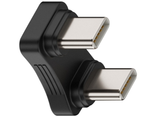 USB-C auf USB-C 180 Grad Winkel U-Form Verbindungs Adapter