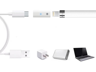 Charge Adapter Apple Pencil 1st Gen Lightning USB-C female/female