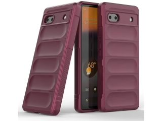 Google Pixel 6a CloudCase TPU Hülle bordeaux