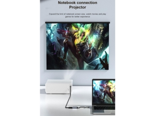 3-in-1 USB-C Hub Multiport Adapter HDMI VGA USB-C mit Power Delivery