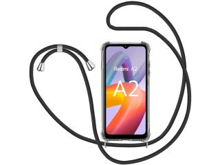 Xiaomi Redmi A2 Handykette Necklace Hülle Gummi transparent