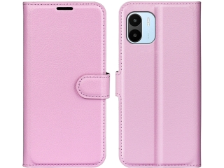 Xiaomi Redmi A2 Lederhülle Portemonnaie Karten Etui rosa