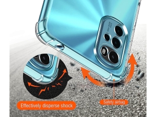 Motorola Moto G22 Hülle Crystal Clear Case Bumper transparent