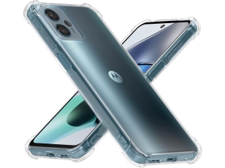 Motorola Moto G23 Hülle Crystal Clear Case Bumper transparent