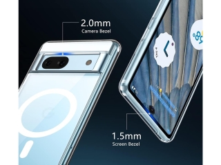 Google Pixel 7a MagSafe Clear Case Hülle