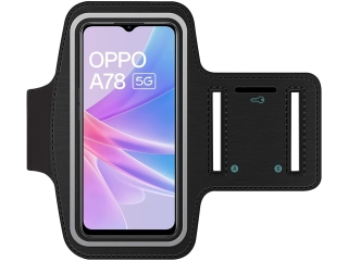 Oppo A78 5G Fitness Jogging Sport Armband mit Schlüsselfach