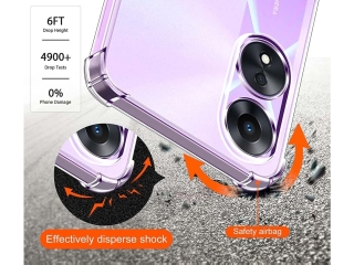 Oppo A78 5G Hülle Crystal Clear Case Bumper transparent