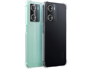 Oppo A57s Hülle Crystal Clear Case Bumper transparent
