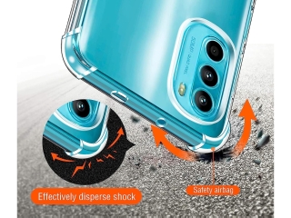 Motorola Moto G82 Hülle Crystal Clear Case Bumper transparent