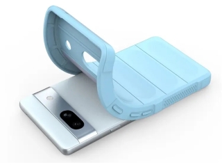 Google Pixel 7a CloudCase TPU Hülle hellblau