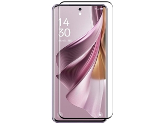 Oppo Reno10 Pro 100% Vollbild Panzerglas Schutzfolie 2.5D 9H