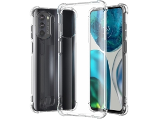 Motorola Moto G52 Hülle Crystal Clear Case Bumper transparent