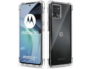Motorola Moto G72 Hülle Crystal Clear Case Bumper transparent