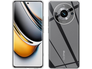 Realme 11 Pro+ Gummi Hülle TPU Clear Case