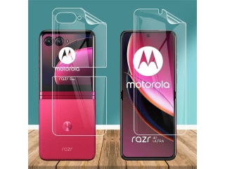 100% Display Schutz Folie Motorola Razr 40 Ultra Crystal Clear