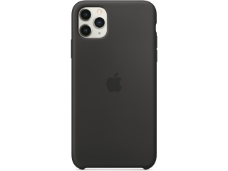 Apple iPhone 11 Pro Max Silikon Case - Schwarz