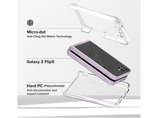 Samsung Galaxy Z Flip5 CrystalClear Hard Case Hülle