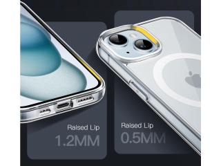 Apple iPhone 15 Hülle MagSafe Clear Case