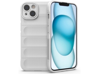 Apple iPhone 15 CloudCase TPU Hülle weiss