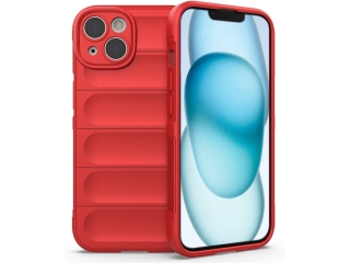 Apple iPhone 15 CloudCase TPU Hülle rot