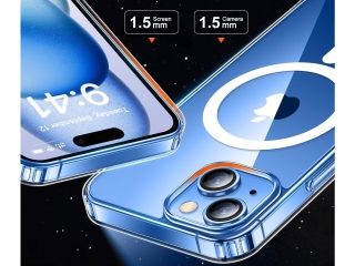 Apple iPhone 15 Plus Hülle MagSafe Clear Case