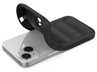 Apple iPhone 15 Plus CloudCase TPU Hülle schwarz