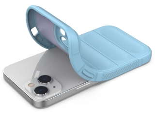 Apple iPhone 15 Plus CloudCase TPU Hülle hellblau