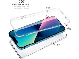 Apple iPhone 15 Plus Touch Case 360 Grad Rundumschutz transparent