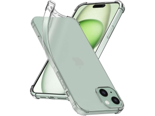 Apple iPhone 15 Plus Hülle Crystal Clear Case Bumper transparent