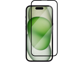 Apple iPhone 15 Plus 100% Vollbild Panzerglas Schutzfolie 2.5D 9H