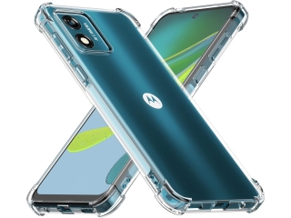 Motorola Moto E13 Hülle Crystal Clear Case Bumper transparent