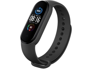 Xiaomi Mi Smart Band 6 Ersatz Armband Silikon schwarz