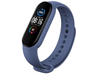 Xiaomi Mi Smart Band 6 Ersatz Armband Silikon navyblau