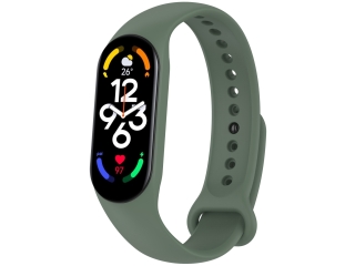 Xiaomi Smart Band 7 Ersatz Armband Silikon olivgrün