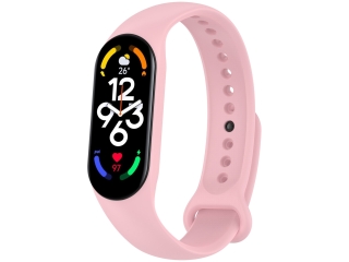 Xiaomi Smart Band 7 Ersatz Armband Silikon rosa