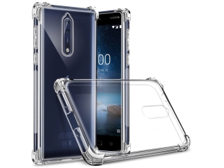 Nokia 8 Crystal Clear Case Bumper transparent