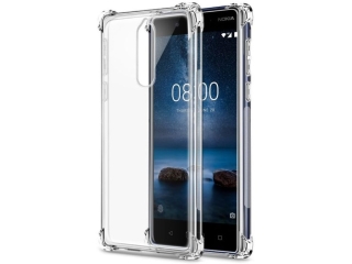 Nokia 8 Crystal Clear Case Bumper transparent