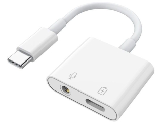 USB C 3.5mm Kopfhörer Adapter mit 60W PD Charge & Digital Audio