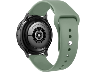 Samsung Galaxy Watch4 40mm Ersatz Armband Silikon salbeigrün