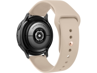 Samsung Galaxy Watch4 40mm Ersatz Armband Silikon beige