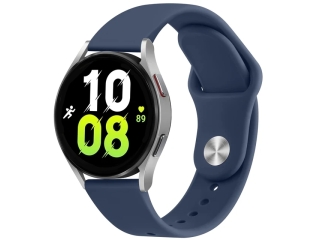 Samsung Galaxy Watch5 40mm Ersatz Armband Silikon navyblau