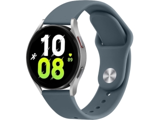 Samsung Galaxy Watch5 40mm Ersatz Armband Silikon rauchblau