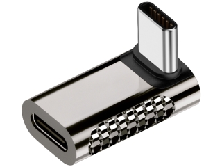 Titan USB-C auf USB-C Adapter 90 Grad oben/unten 100W 20 GBit/s